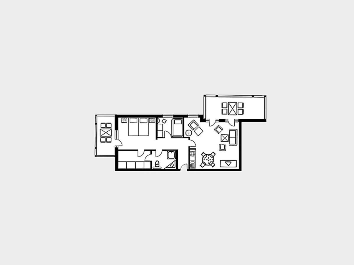 Strandvillen Binz - Ferienwohnung Mit 2 Schlafzimmern Und Balkon Sv-755 Eksteriør billede